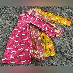 Wonder Nation, 4T, long sleeved, pocket dresses, multiple animal prints